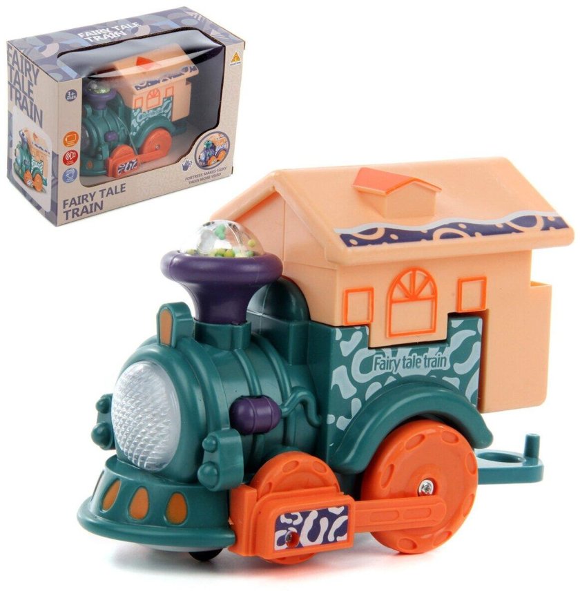 Паровоз со светом и звуком