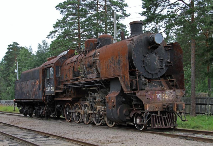 Лебяжье Ленинградская паровозы