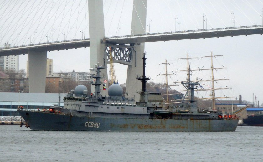 Разведывательный корабль ссв-208 \ курилы\