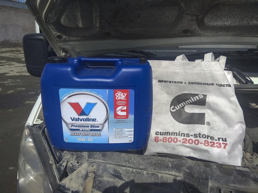 Масло в КПП Газель Некст Камминз 2.8