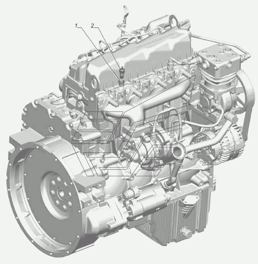 Датчик температуры ГАЗ 33106