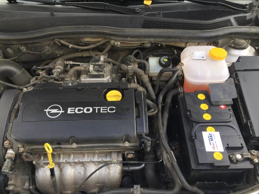 Мотор Опель Астра 1.6