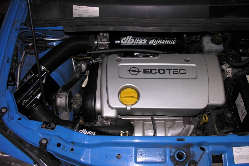 Мотор Opel Astra g z16xe