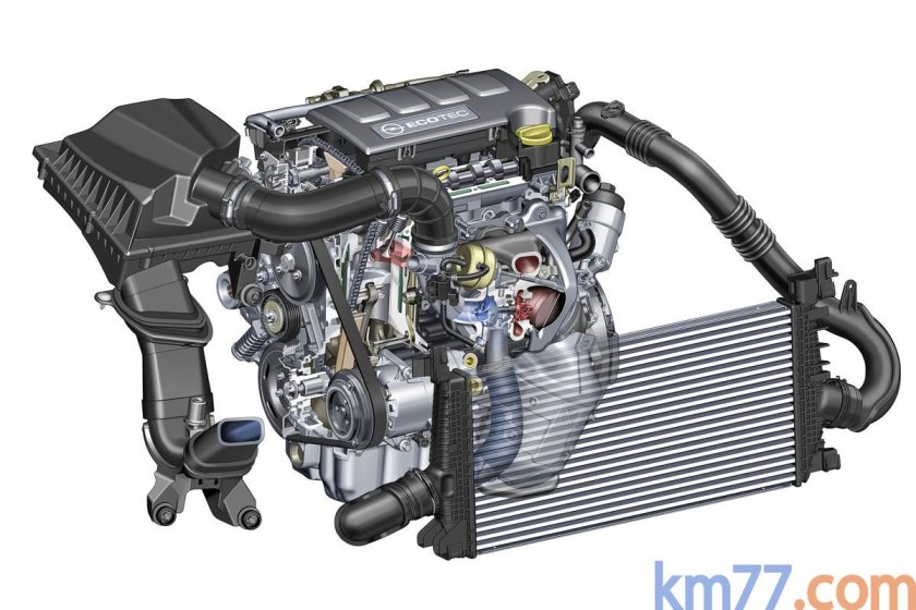 Система охлаждения двигателя Opel Astra j 1.4