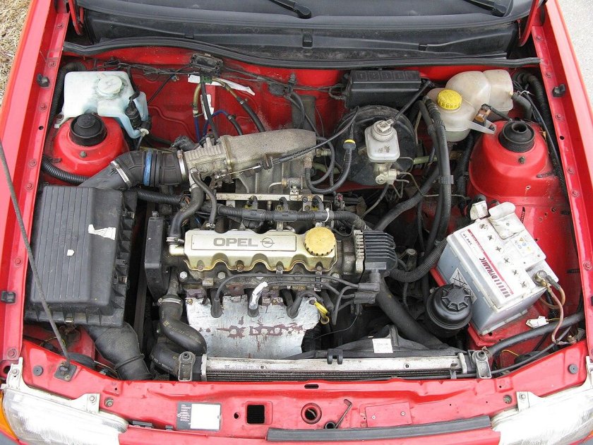 Мотор Opel Astra f