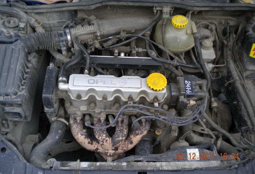 Opel Astra g 1.4 двигатель
