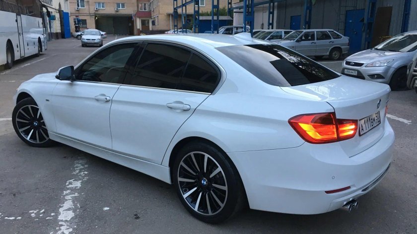 BMW 3 f30 белая