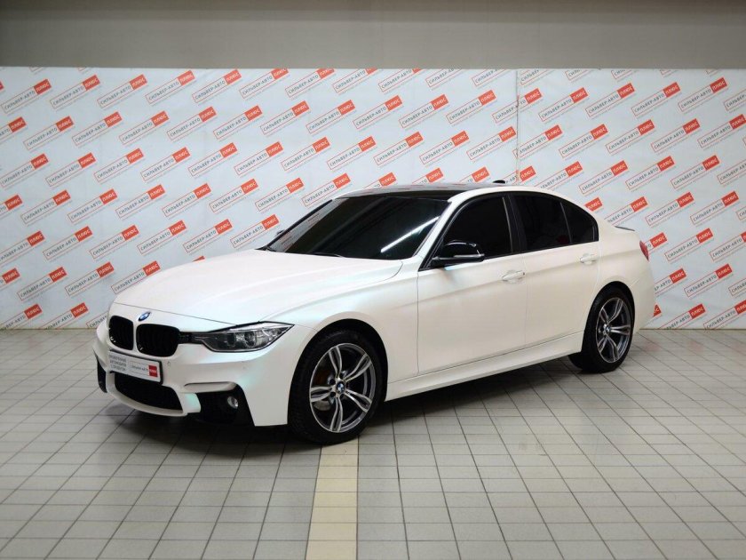 BMW 3 белая