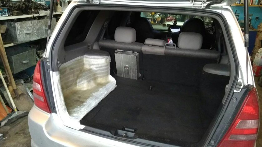 Subaru Forester 2006 багажник
