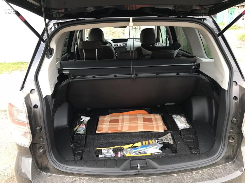 Subaru Forester 2013 багажник