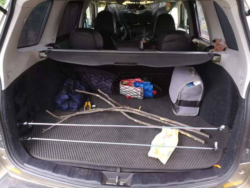 Subaru Forester sh багажник