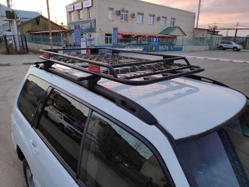 Багажник на крышу автомобиля Субару Форестер sg5