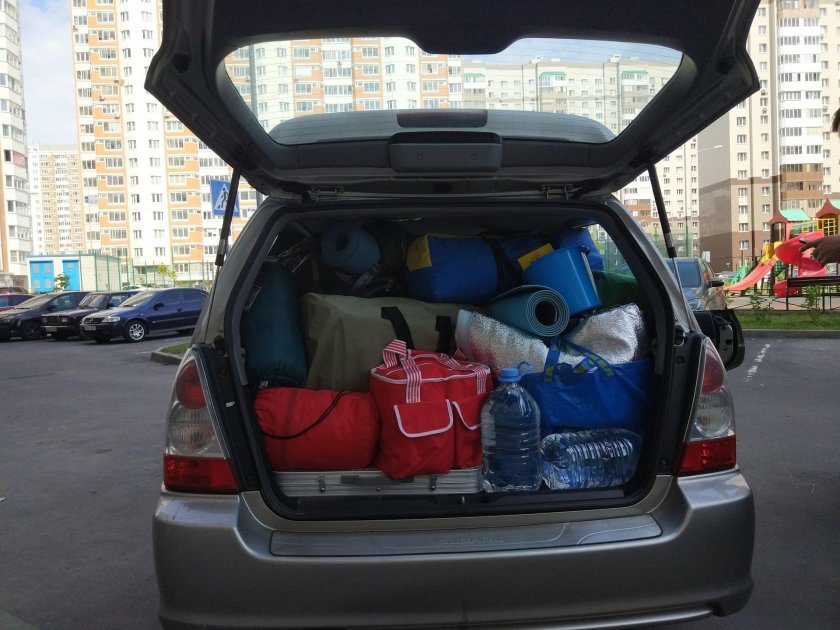 Subaru Forester 2006 багажник