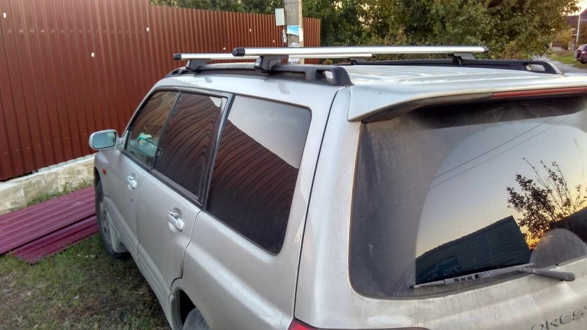 Рейлинги на Subaru Forester sf5