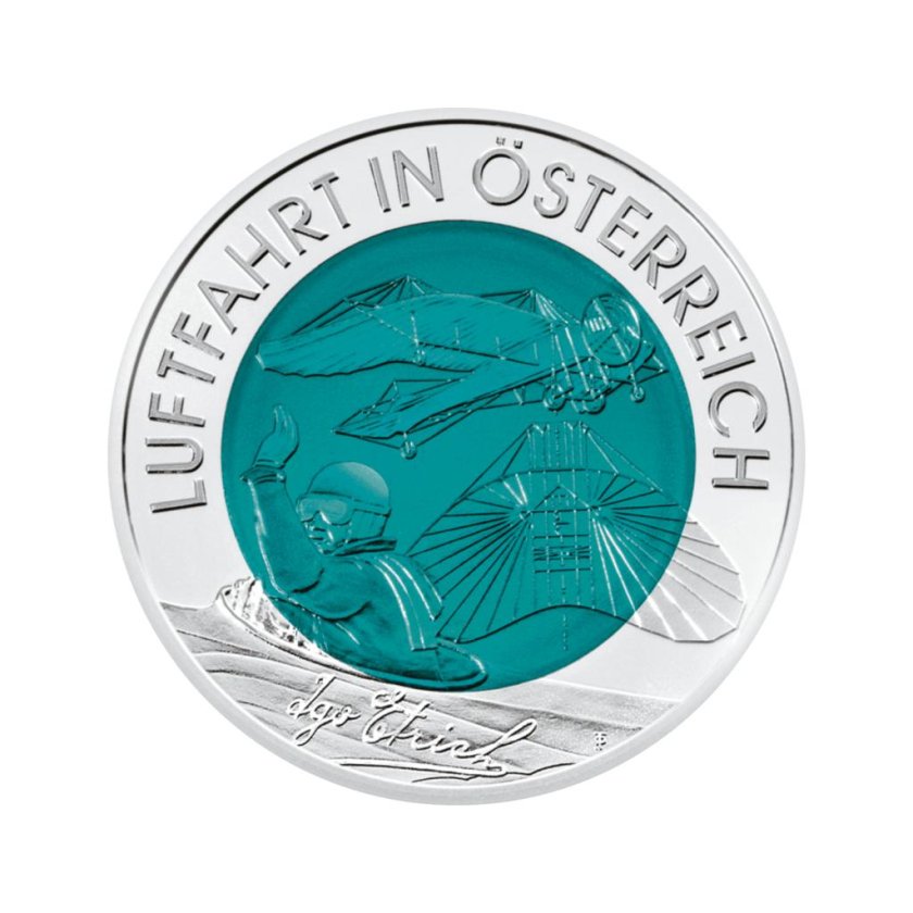 Монета 25 евро Австрия