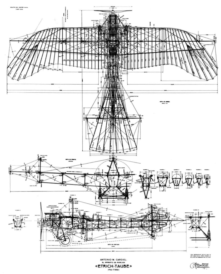 Самолет Румплер Таубе