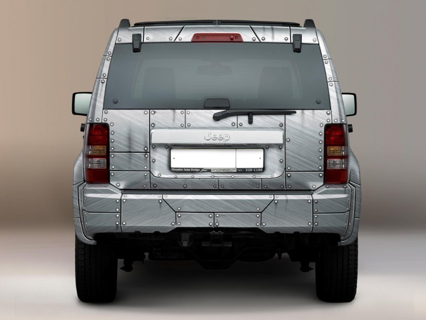 Jeep Liberty сзади
