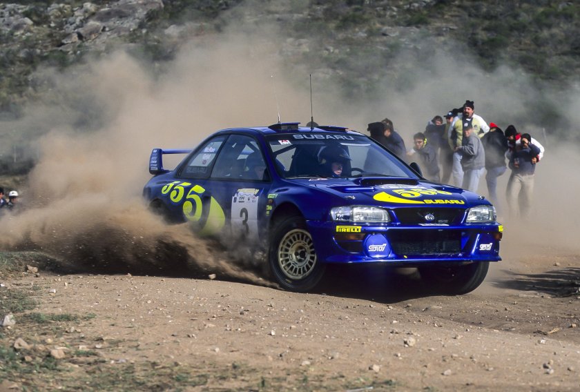 Subaru impreza wrx sti 1998 rally