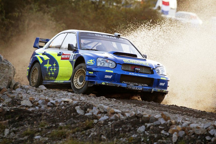 Subaru impreza wrx sti 2003 rally
