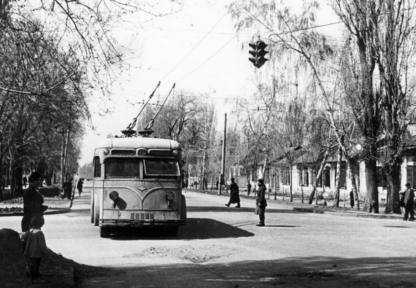 Алма Ата улица Гоголя 1990