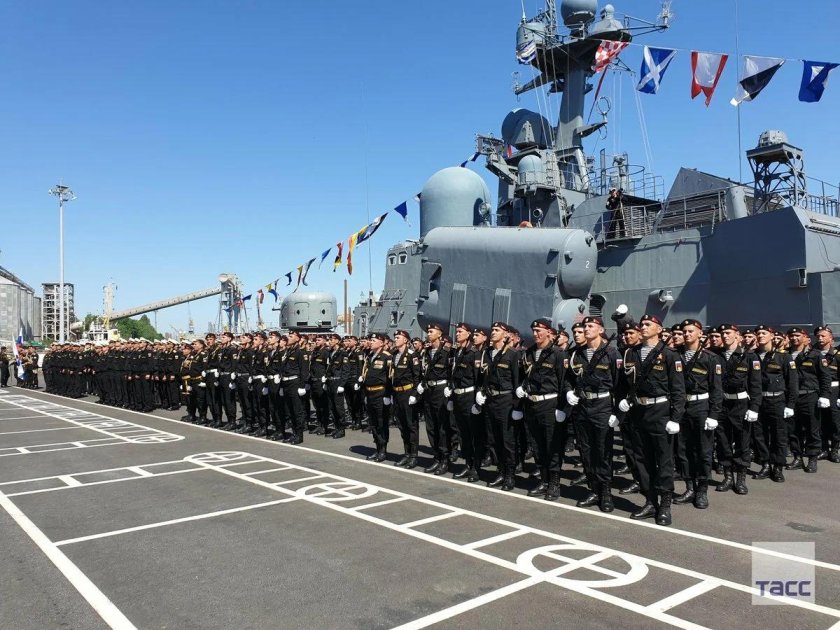 Каспийская флотилия в Каспийске