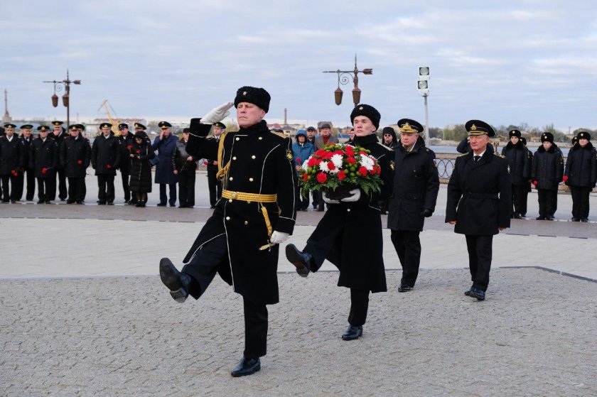 Каспийская флотилия в Каспийске