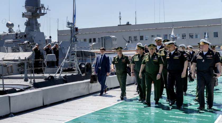 Каспийская флотилия в Каспийске