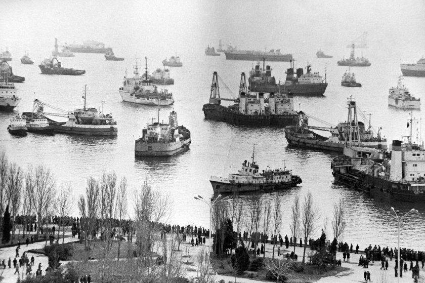 Советская армия в Баку 1990