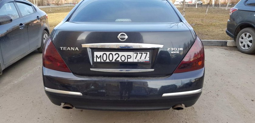 Тонировка задних фонарей Теана 31