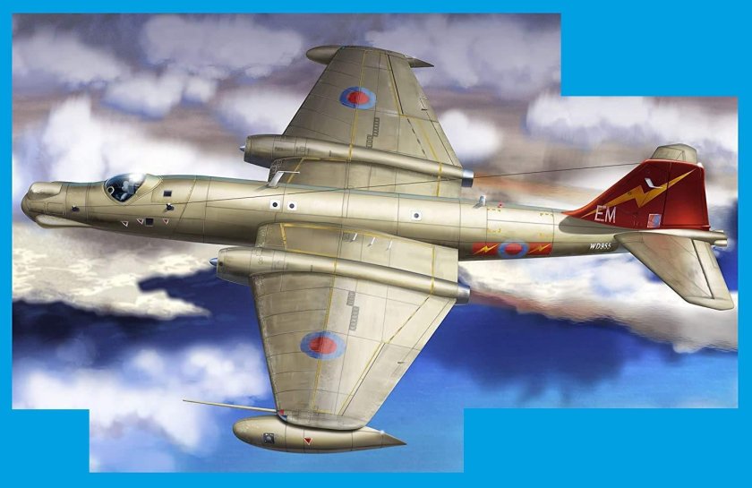 Самолет e.e Canberra t.17