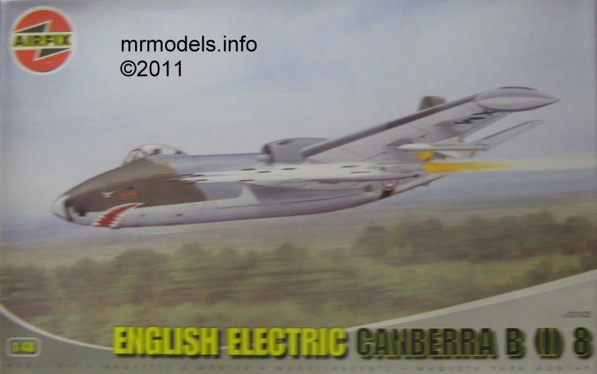 English Electric Canberra 1/72 Airfix