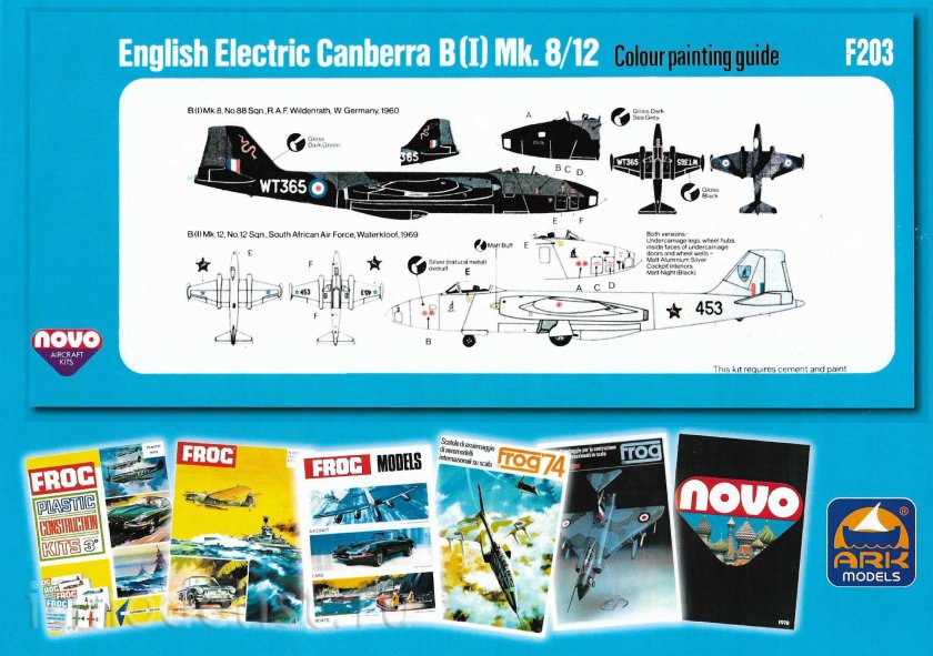 English Electric Canberra MK(1) 8 1/72