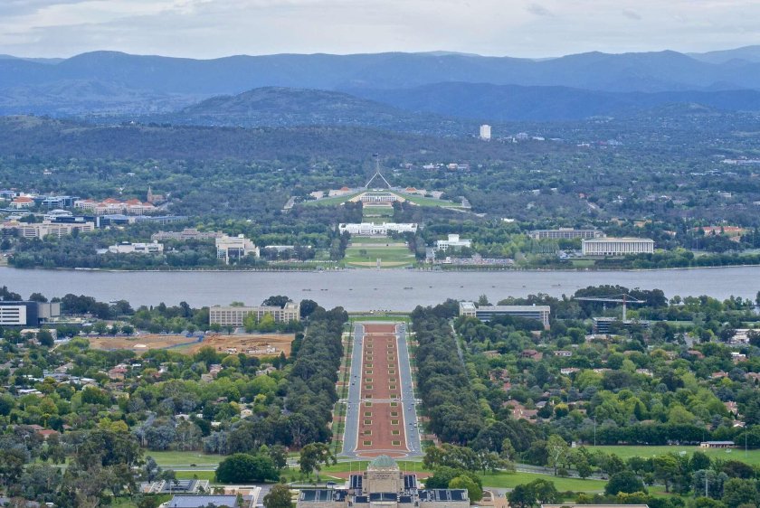 Столица города Canberra