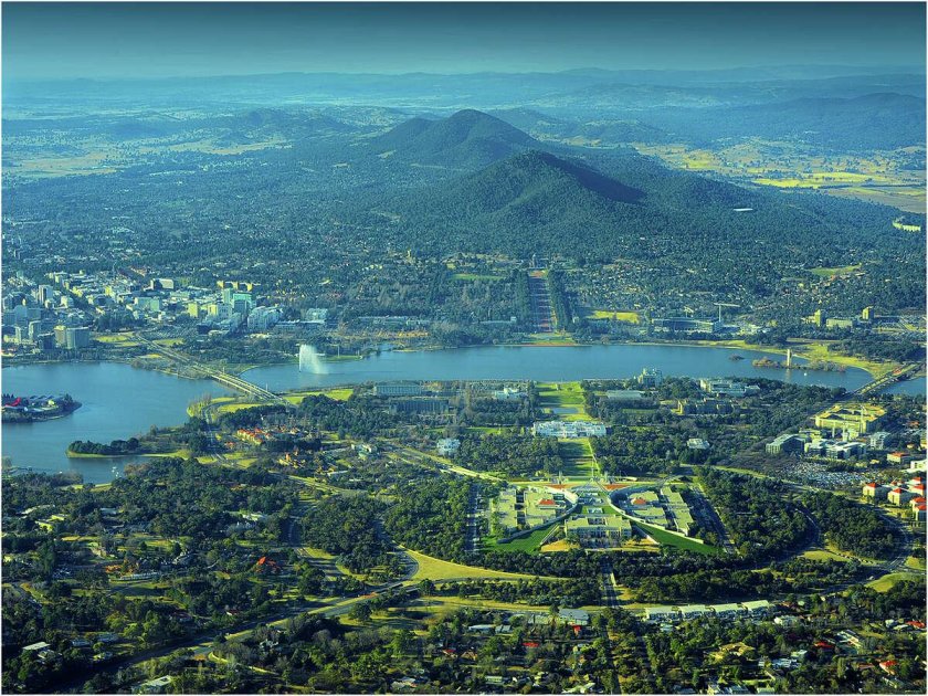 Столица города Canberra