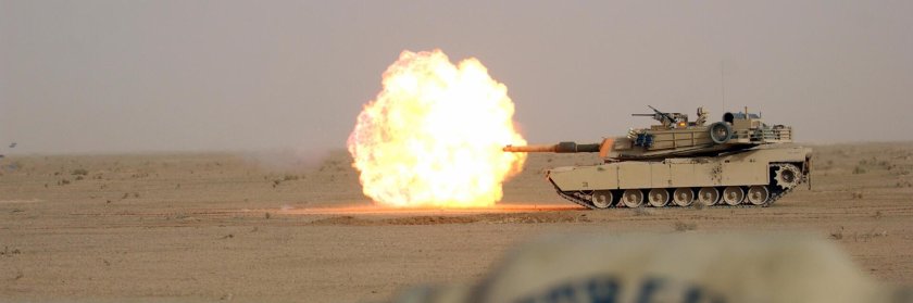 Танковый выстрел Абрамс новый