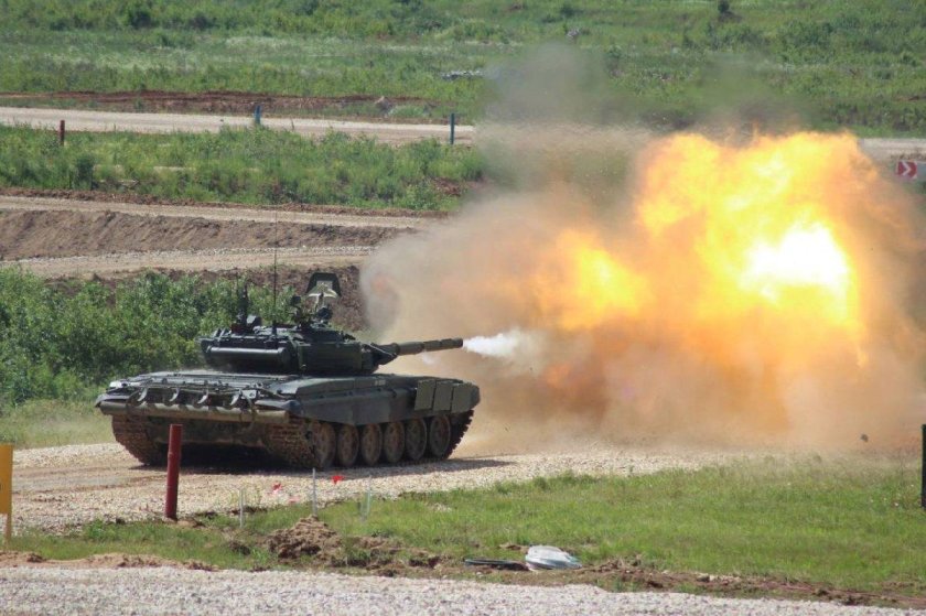 Т72б3 выстрел