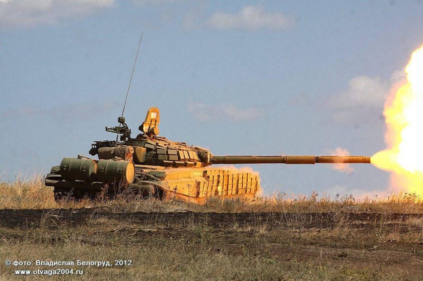 Танк т72 выстрел