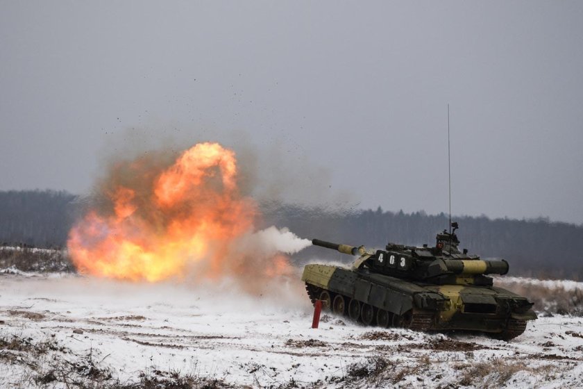 Т-72 выстрел