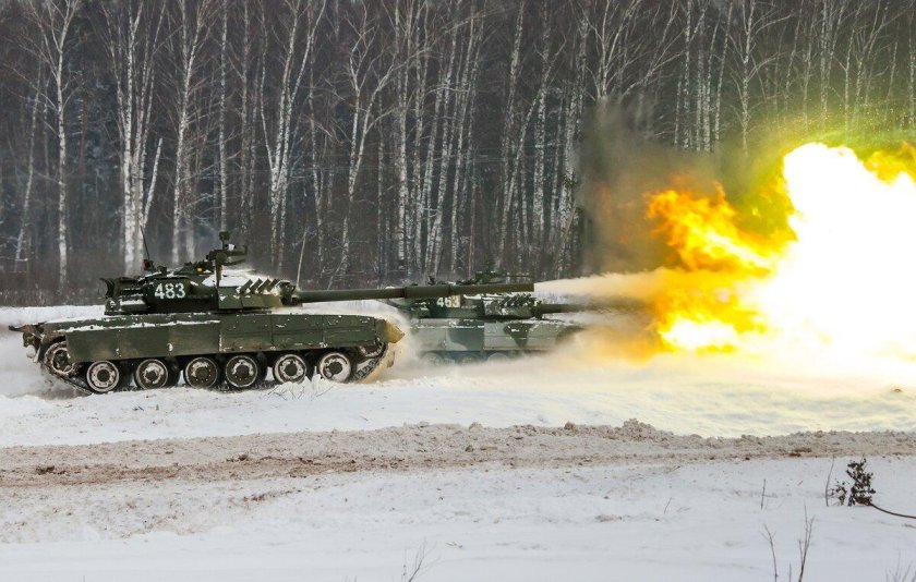 Т-80у Кантемировской дивизии