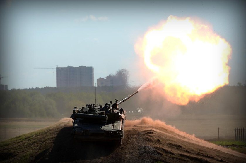 Танк т 80 выстрел