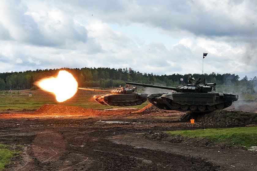 Танк т90 прорыв