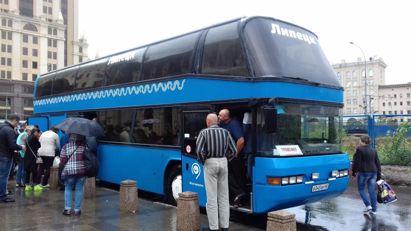 Туристический автобус Мосгортранса