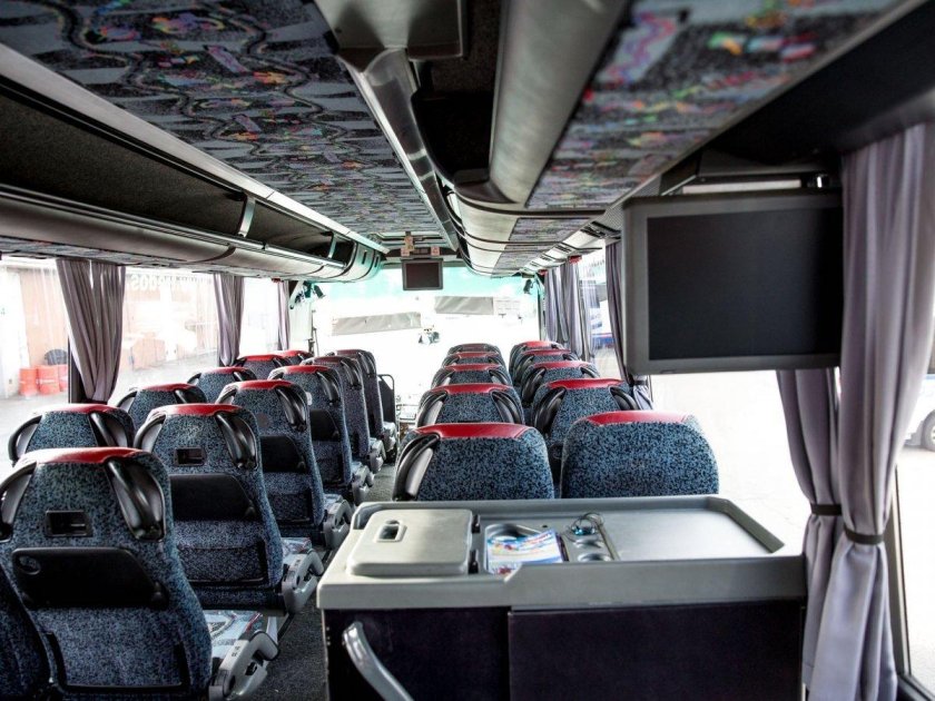 Yutong t122 салон
