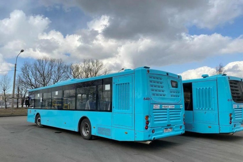 Автобусный парк СПБ 2023