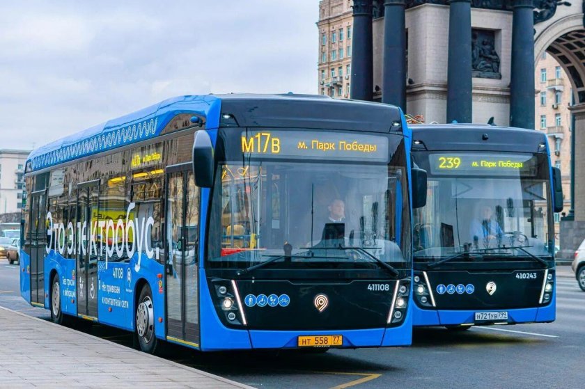 Электробус Москва 2023