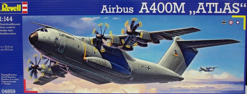 Самолет модель Аэробус м 400