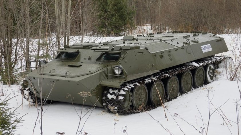 Гусеничный тягач МТЛБ