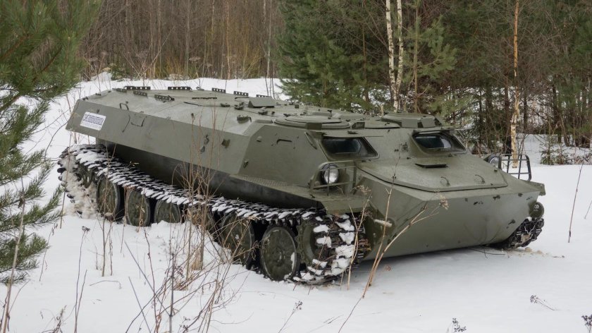 Гусеничный вездеход МТЛБ
