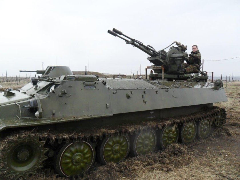 МТЛБ С ЗУ-23-2