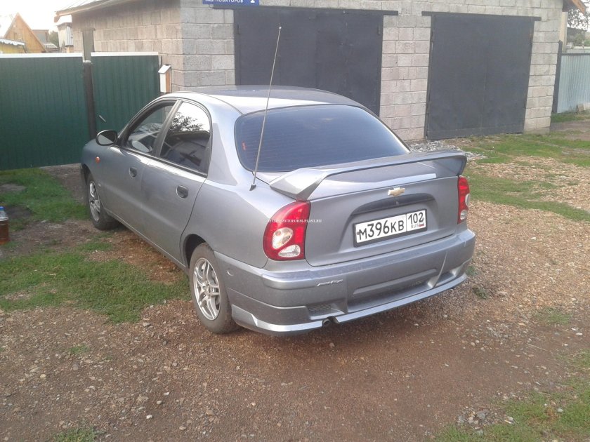 Chevrolet lanos обвес